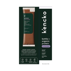 Mezcla de proteina vegetal con cacao en polvo 36 g.