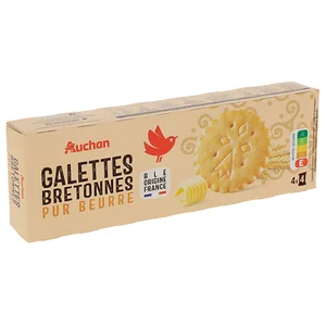 PRODUCTO ALCAMPO Galletas de mantequilla 125 g.