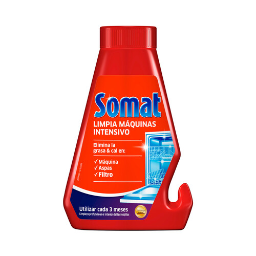 SOMAT Limpiamáquinas para lavavajillas SOMAT 250 ml.