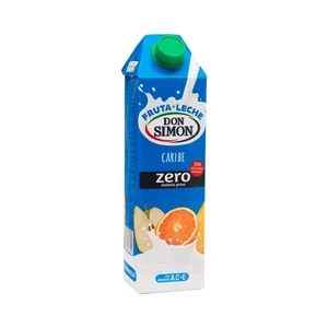 Bebida de leche y zumo de frutas caribeñas y 0% materia grasa DON SIMON Funciona max 1 l.