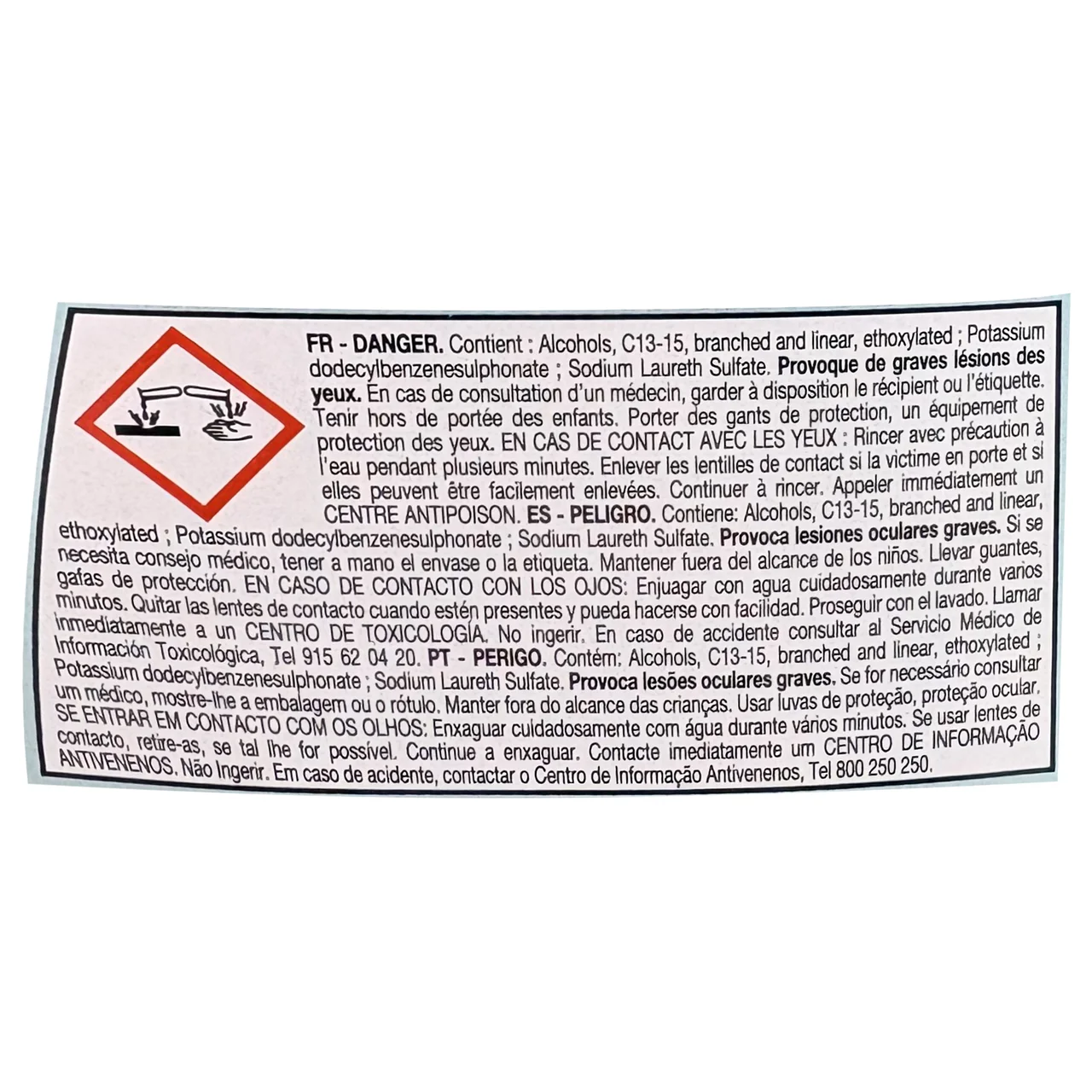 PRODUCTO ALCAMPO Detergente líquido Caribe 37 ds. 2 l.