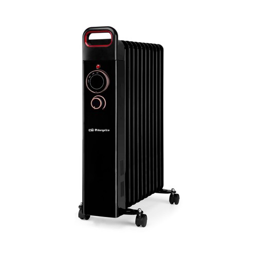 Radiador de aceite ORBEGOZO RUN-2500. 2500W, 11elementos.