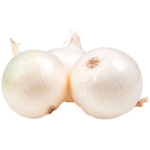 Cebolla blanca al peso.