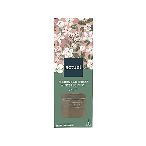Recambio difusor de flores blancas, 90 ml, ALCAMPO.