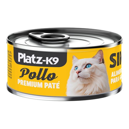 PLATZ-K9 Ali.hum, latitas gato adulto pollo 85 g.