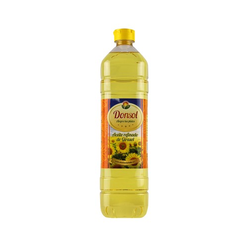 DONSOL Aceite de girasol botella 1 l.
