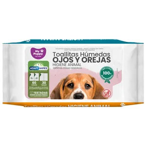 MY PUPPY Toallitas húmedas para perros 30 uds.