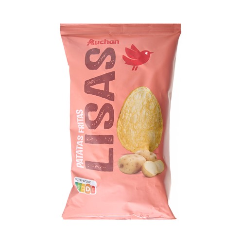 Patatas chips lisas PRODUCTO ALCAMPO 170 g.