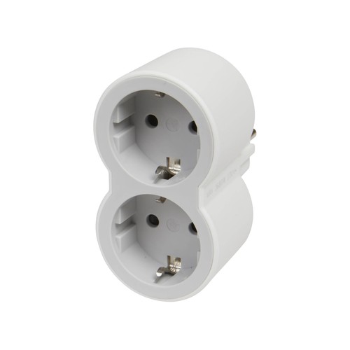 Adaptador de 2 tomas, LEGRAND.