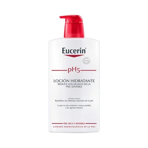 EUCERIN Loción corporal hidratante para pieles secas y sensibles EUCERIN pH5 1 l.