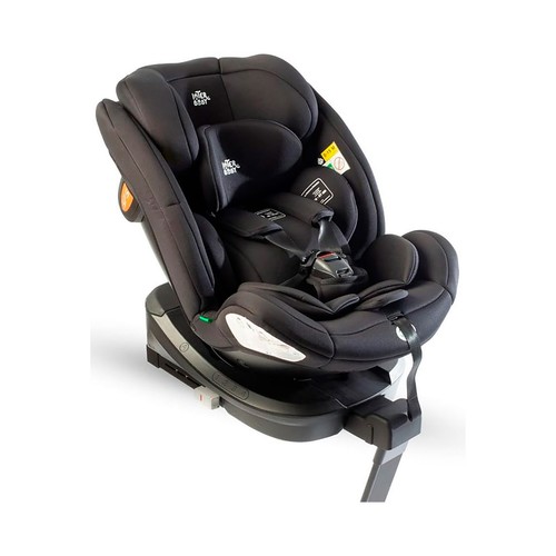 Silla Coche Alea Giratoria 360º, 0-12 Años, i-Size ( 40-150cm) Anclaje Isofix, Protección Lateral SIP de Impactos, INTERBABY.