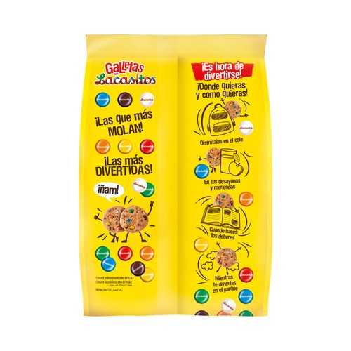 LACASITOS Galleta cookie 120 g.