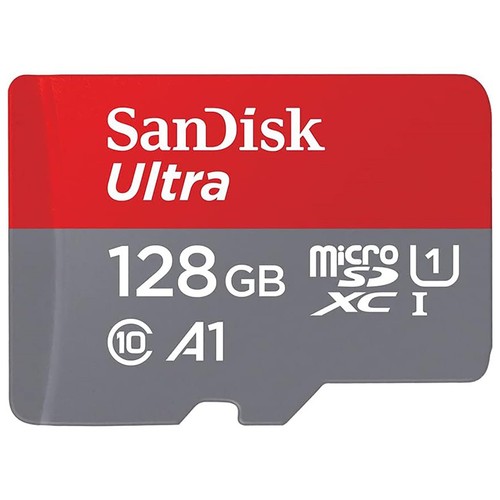 Tarjeta de memoria SANDISK ULTRA SDSQUAB MicroSDXC 128GB.