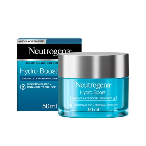 NEUTRÓGENA Mascarilla facial de noche con acción hidratante NEUTRÓGENA Hydro boost 50 ml.