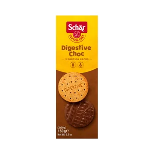 SCHÄR Galletas de chocolate, digestivas y sin gluten SCHÄR 150 g.