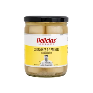 DELICIAS Corazones de palmito 250 g.