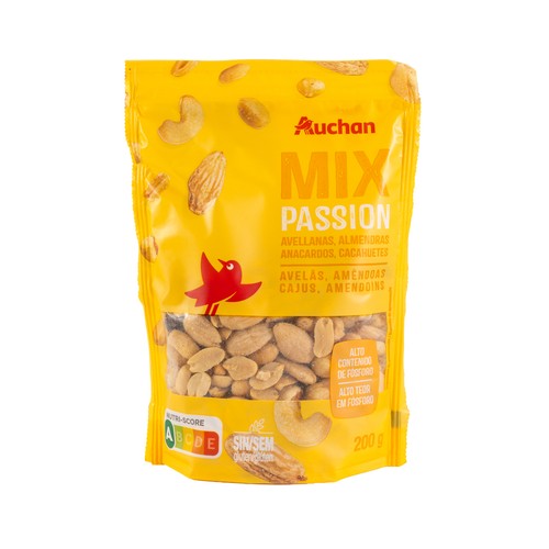 PRODUCTO ALCAMPO Cocktail frutos secos Pasión 200 g.