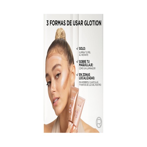 L´ORÉAL PARIS Lumi glotion tono 904 Deep glow Iluminador líquido con acabado natural.