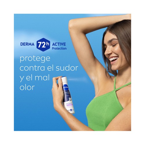 NIVEA Derma control restore Desodorante en spray para mujer, antitranspirante 72 horas 250 ml.
