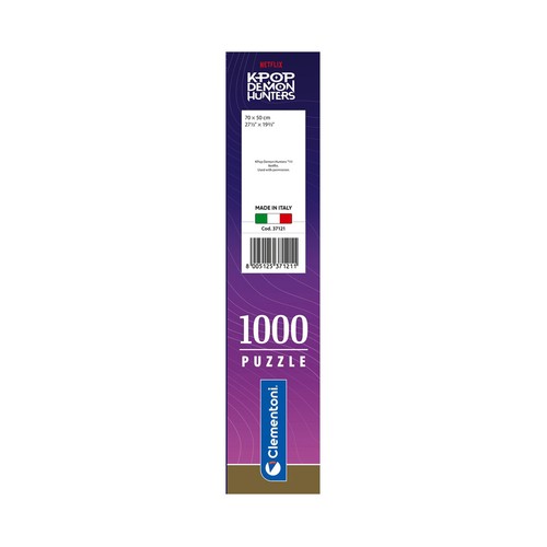 Puzzle 1000 piezas K-POP Demon Hunters, CLEMENTONI.