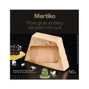 MARTIKO Foie gras de pato entero "Mi cuit" 50 g.