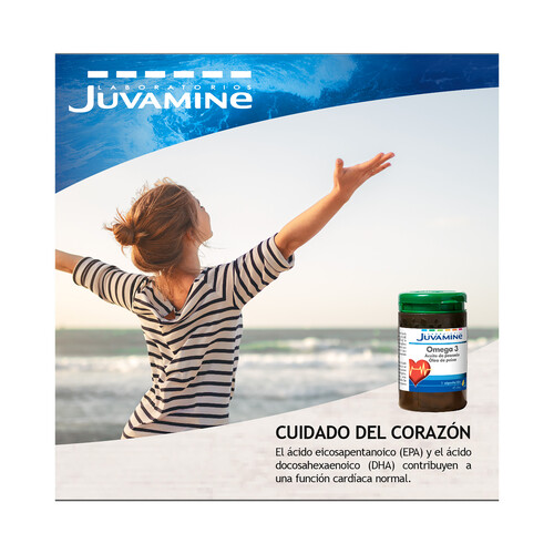 JUVAMINE Omega 3 (procedente de aceite de pescado)  45 Comprimidos.