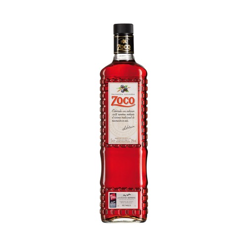 Licor de endrinas (pacharán) ZOCO botella 1 l.