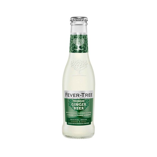 FEVER-TREE Tónica sabor cerveza ginger premium 20 cl.