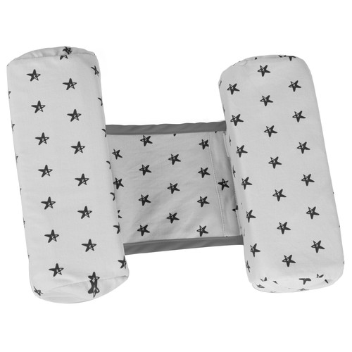 Cojín antivuecos de estrella, gris, MORA.