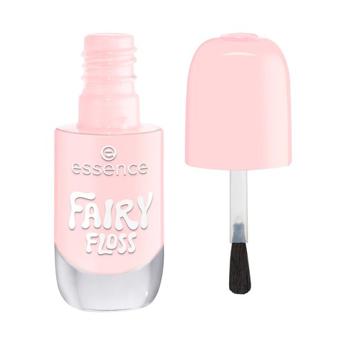 ESSENCE tono 07 Fairy floss rosa pastel claro  Esmalte de uñas en gel de larga duración.