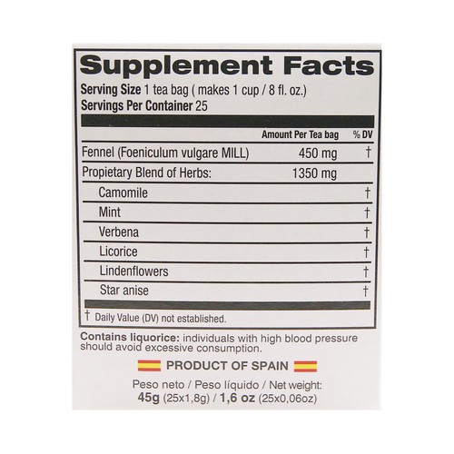SHIP Infusión digestiva 25 uds. 45 g.