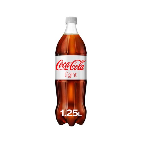 COCA COLA LIGHT Refresco de cola light botella 1.25 l.