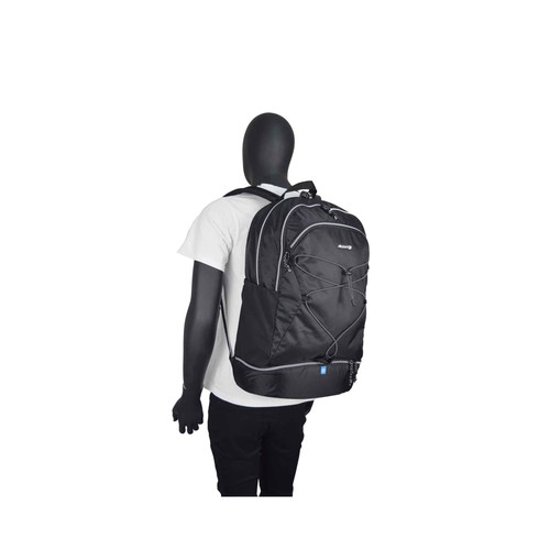 Mochila de viaje Oslo con nevera integrada, color negro L 30L, AIRPORT ALCAMPO.