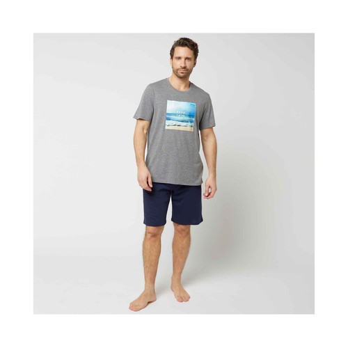 Pijama de algodón para hombre INEXTENSO, talla XL.