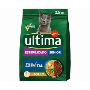ULTIMA Alimento seco para gato esterilizado senior 2,5 kg.