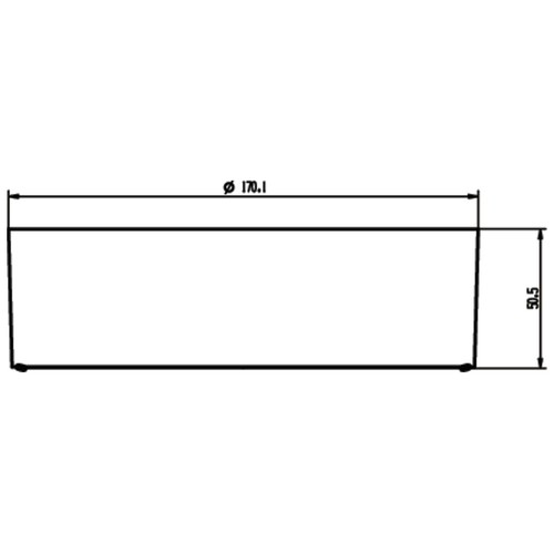 Downlight de superficie redondo, 17W, 1300lm, luz neutra 4000K, PHILIPS.