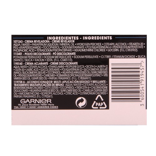GARNIER Olia Decolorante permanente tono super rubios extremos 008.