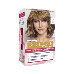 L´ORÉAL PARIS Excellence creme Tinte de pelo permanente tono 7 Rubio.