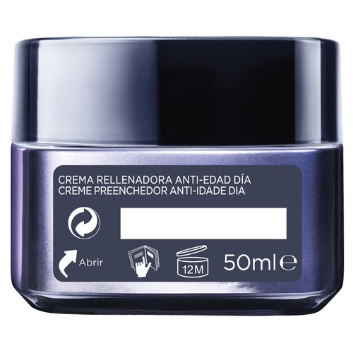 L´ORÉAL PARIS Revitalift filler 50 ml Crema de día antiarrugas con ácido Hialurónico.