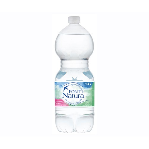 FONT NATURA Agua mineral botella de 1,50 litros
