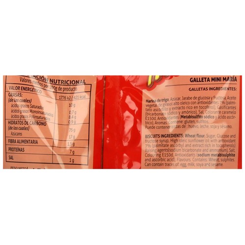 TEJEDOR Galletas mini María 450 g.