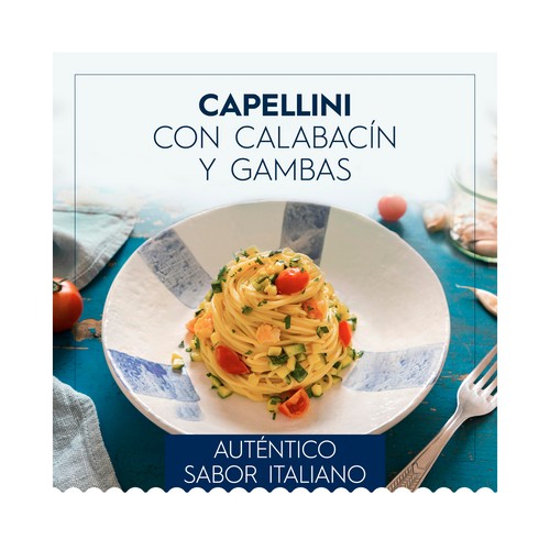 BARILLA Pasta Capellini N.1 (Espagueti) BARILLA 500 g.