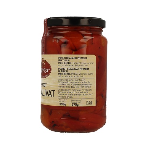 FERRER Escalivada de verduras FERRER frasco de 275 g.