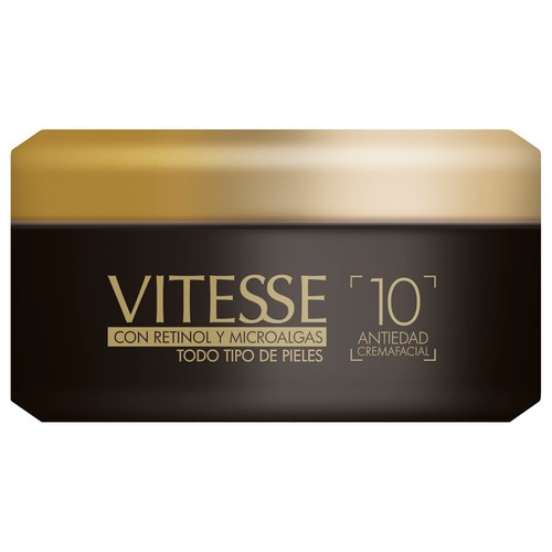 VITESSE Crema antiedad para cara, cuello y escote, apta para todo tipo de pieles VITESSE A10 150 ml.