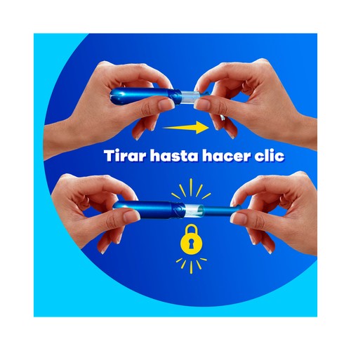 TAMPAX Pearl compak Tampones super pluc con aplicador 20 uds.