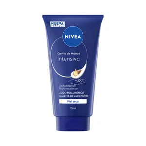 NIVEA Crema de manos hidratación intensa, para pieles secas 75 ml.