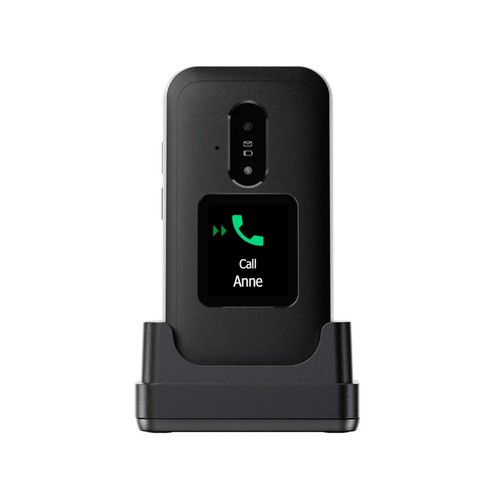 Teléfono móvil Senior DORO leva E30 Black/white, 4G, pantalla 2.8", bluetooth.