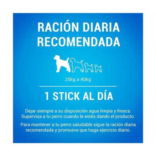 DENTALIFE Snack dental para perros grandes PURINA DENTALIFE 36 uds. 1,272 kg.