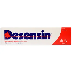 DESENSIN Dentífrico con flúor anti caries especial para dientes sensibles DESENSIN 125 ml.