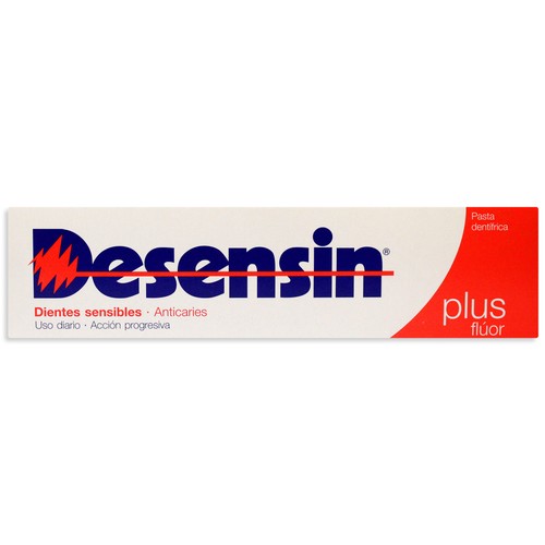 DESENSIN Dentífrico con flúor anti caries especial para dientes sensibles DESENSIN 125 ml.